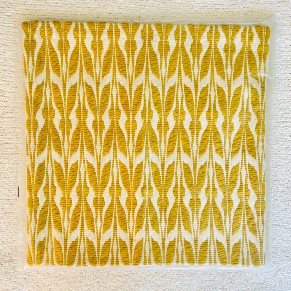 West Elm Mariposa 20x20 Pillow Cover Dark Horseradish